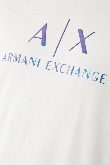 AX Logo Crewneck T-Shirt